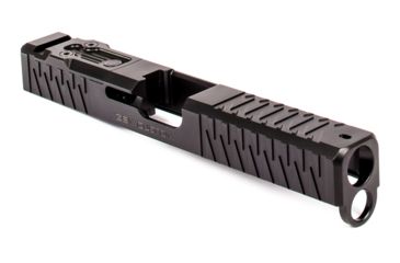 Image of ZEV Technologies Z17 Enhanced SOCOM 4rd Gen Glock DPP Striped Slide, Black SLD-Z17-4G-ESOC-DPP-DLC