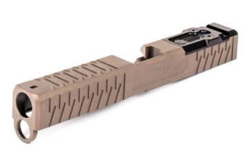 Image of ZEV Technologies Z17 Enhanced SOCOM 4rd Gen Glock DPP Striped Slide, FDE SLD-Z17-4G-ESOC-DPP-FDE
