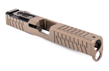 Image of ZEV Technologies Z17 Enhanced SOCOM 4rd Gen Glock DPP Striped Slide, FDE SLD-Z17-4G-ESOC-DPP-FDE