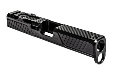 Image of ZEV Technologies Z19 Citadel Stripped Slide with RMR Plate, Glock 19 4th Gen, Black, SLD-Z19-4G-CIT-RMR-DLC