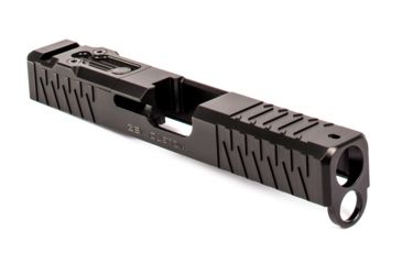 Image of ZEV Technologies Z19 Enhanced SOCOM 4th Gen Glock DPP Striped Slide Kit, Black SLD.KIT-Z19-4G-ESOC-DPP-DLC