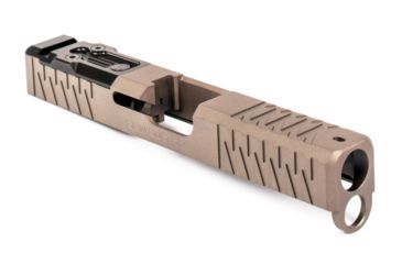 Image of ZEV Technologies Z19 Enhanced SOCOM 4th Gen Glock DPP Striped Slide Kit, FDE SLD.KIT-Z19-4G-ESOC-DPP-FDE