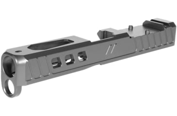 Image of ZEV Technologies Z19 Hellbender Stripped Slide w/RMR Cut, Gen 5, Grey, SLD-Z19-5G-HEL-RMR-G