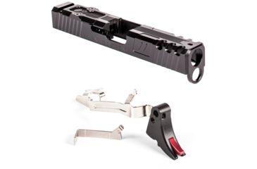 Image of ZEV Technologies Z19 Spartan Black 4th Gen Stripped Slide with RMR Cover Plate and Free Glock Trigger Upgrade