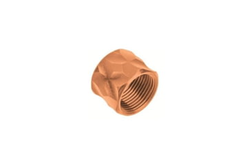 Image of ZEV Technologies ZEV Optimized Match Barrel Thread Protector, 1/2x28 Thread, Bronze, TP-OPT-1/2X28-BRZ