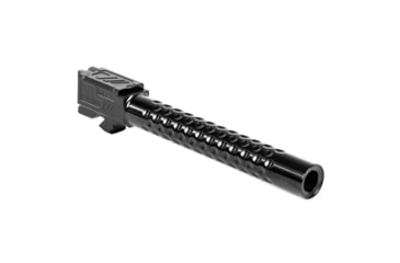 Image of ZEV Technologies ZEV Optimized Match Glock 34 Gen5 9mm Threaded Pistol Barrel, 1-14 Twist, 1/2x28, DLC, Black, BBL-34-OPT-5G-TH-DLC
