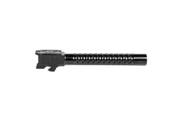 Image of ZEV Technologies ZEV Optimized Match Glock 34 Gen5 9mm Threaded Pistol Barrel, 1-14 Twist, 1/2x28, DLC, Black, BBL-34-OPT-5G-TH-DLC