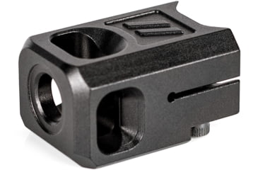 Image of ZEV Technologies ZEV PRO Compensator V2 for Gen5 Slides, 13.5x1MM LH, Black, COMP-PRO-V2-5G-LH-B