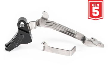 Image of ZEV Technologies ZEV PRO Flat Face Glock Trigger Upgrade Bar Kit, Gen5 FFT-PRO-BAR-5G-B-B