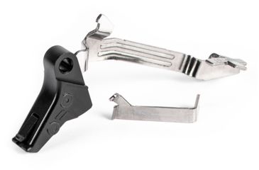Image of ZEV Technologies PRO Glock Pistol Trigger Bar Upgrade Kit, Glock 17/19/19X/26/34/45, Flat, Black/Black, FFT-PRO-BAR-5G-B-B