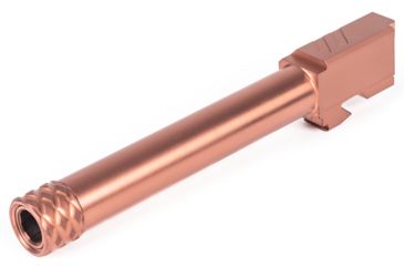 Image of ZEV Technologies ZEV PRO Match Barrel, G17, Gen1-4, 1/2X28 Threading, Bronze, BBL-17-PRO-TH-BRZ