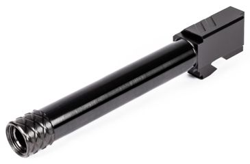 Image of ZEV Technologies ZEV PRO Match Barrel, G17, Gen1-4, 1/2X28 Threading, DLC, Black, BBL-17-PRO-TH-DLC