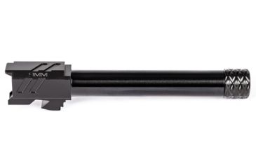 Image of ZEV Technologies ZEV PRO Match Barrel, G17, Gen1-4, 1/2X28 Threading, DLC, Black, BBL-17-PRO-TH-DLC