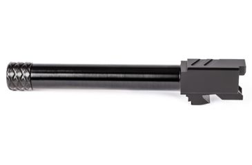 Image of ZEV Technologies Glock 17 Gen1-4 9mm Luger PRO Match Grade Threaded Pistol Barrel, 1-10 Twist, 1/2X28, Black DLC, BBL-17-PRO-TH-DLC