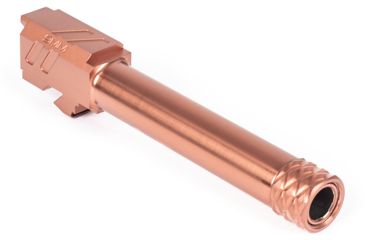 Image of ZEV Technologies ZEV PRO Match Barrel, G19, Gen1-5, 1/2X28 Threading, Bronze, BBL-19-PRO-TH-BRZ