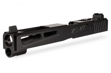 Image of ZEV Technologies ZEV Z17 Prizefighter Black 4th Gen Stripped Slide with RMR Cover Plate, SLDZ174GPRZFRMRCWABSDLC