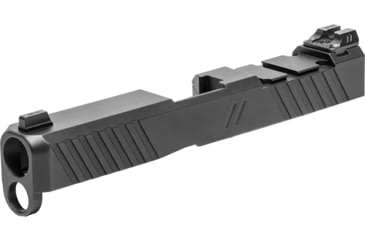 Image of ZEV Technologies ZEV Z19 Duty Glock 19 Gen 5 9mm Complete Pistol Slide, 509T Optic Cut, Black, SLD.KIT-Z19-5G-DUTY-509T-B