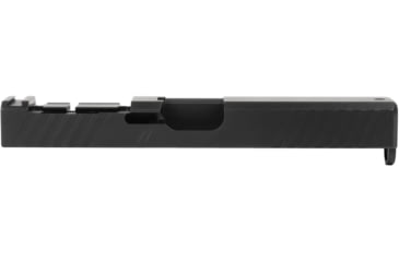 Image of ZEV Technologies Z17 Duty Glock 17 9mm Stripped Pistol Slide, Glock 17 Gen 1-3, ACRO Optic Cut, Black, SLD-Z17-3G-DUTY-ACRO-B
