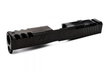 Image of ZEV Technologies ZEV Z19 Spartan Black 3rd Gen Stripped Slide with RMR Cover Plate, SLDZ193GSPARTRMRCWABSDLC