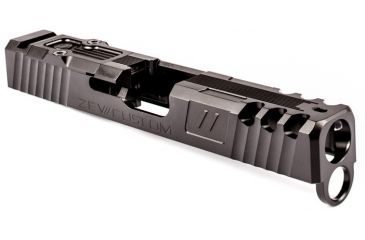 Image of ZEV Technologies ZEV Z19 Spartan Black 4th Gen Stripped Slide with RMR Cover Plate, SLDZ194GSPARTRMRCWABSDLC