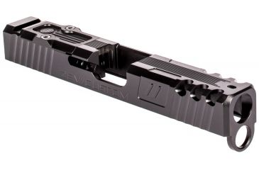 Image of ZEV Technologies ZEV Z19 Spartan Black 4th Gen Stripped Slide with RMR Cover Plate, SLDZ194GSPARTRMRCWABSDLC