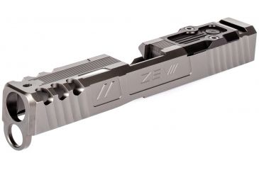 Image of ZEV Technologies ZEV Z19 Spartan Gray 4th Gen Stripped Slide with RMR Cover Plate, SLDZ194GSPARTRMRCWABSGRY