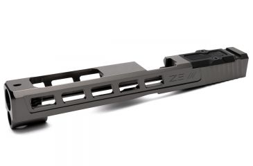 Image of ZEV Technologies ZEV Z34 Dragonfly Gray 3rd Gen Stripped Slide with RMR Cover Plate, SLDZ343GDFLYRMRCWABSGRY