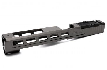 Image of ZEV Technologies ZEV Z34 Dragonfly Gray 4th Gen Stripped Slide with RMR Cover Plate, SLDZ344GDFLYRMRCWABSGRY