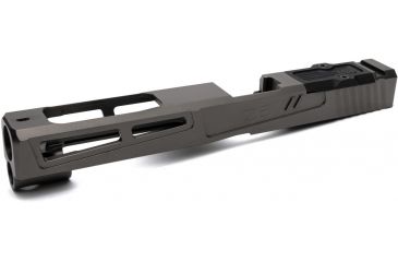 Image of ZEV Technologies ZEV Z34 Prizefighter Gray 3rd Gen Stripped Slide with RMR Cover Plate, SLDZ343GPRZFRMRCWABSGRY