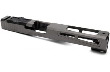 Image of ZEV Technologies ZEV Z34 Prizefighter Gray 3rd Gen Stripped Slide with RMR Cover Plate, SLDZ343GPRZFRMRCWABSGRY