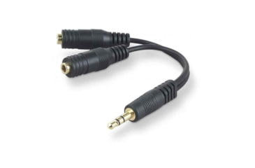 Image of Zip Scanners 2 Way Headset Splitter, 2 Way Headset Splitter