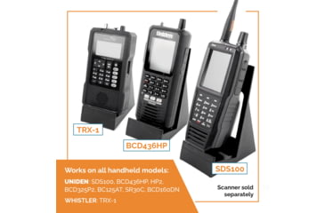 Image of Zip Scanners Police Scanner Desktop Stand, Stand TRX-1