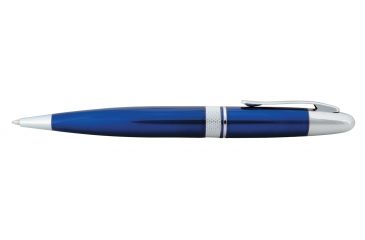 Image of Zippo Allegheny Solid Brass Ball Point Pen, Blue 41026