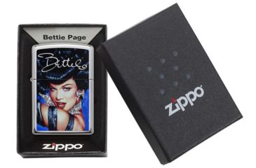 Image of Zippo Bettie Page Pocket Lighter, 29584