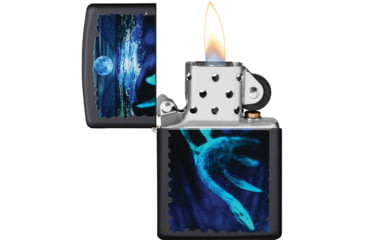 Image of Zippo Black Light Loch Ness Design
