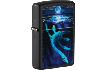 Image of Zippo Black Light Loch Ness Design