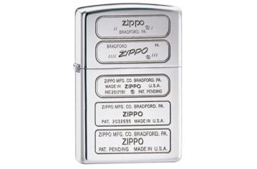 Image of Zippo Bradford Lighter, High Polish Chrome 28381