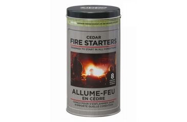 Image of Zippo Cedar Fire Starter Tin, 8 pucks ZI44023