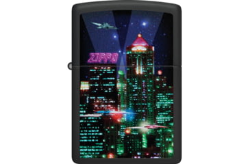 Image of Zippo Cyber City Design Lighter