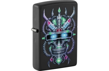 Image of Zippo Cyber Skull Design Lighter