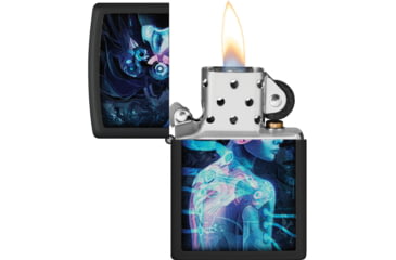 Image of Zippo Cyborg Woman Design
