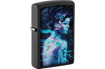 Image of Zippo Cyborg Woman Design