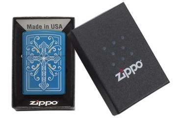 Image of Zippo Elegant Cross Design Pocket Lighter, 29608