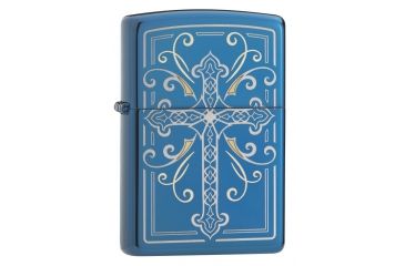 Image of Zippo Elegant Cross Design Pocket Lighter, 29608
