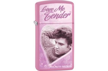 Image of Zippo Elvis Love me Tender Pin Lighter ZO28481