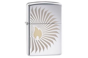 Image of Zippo Flame Rays Design Pocket Lighter 29726