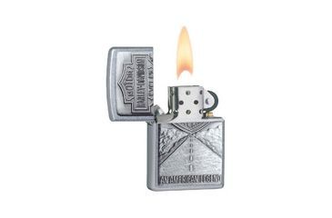 Image of Zippo Harley Davidson An American Legend Classic Style Lighter, Street Chrome 20229