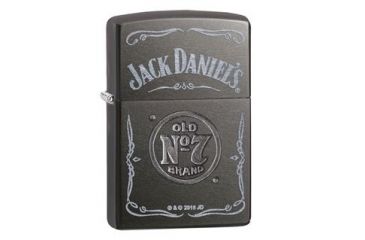 Image of Zippo Jack Daniels Lighter, Dusk Gray 29150