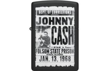 Image of Zippo Johnny Cash Lighter, ZO76308