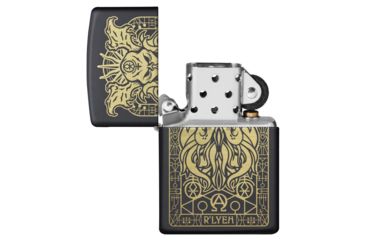 Image of Zippo Monster Design Pocket Lighter, Black, 29965